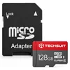 Techsuit THCM26 pomnilniška kartica MicroSDHC, Class 10, 128GB z adapterjem - rdeč