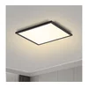 Brilagi - LED prigušiva svetiljka SLIMFRAME LED/25W/230V 30x30 cm, crna + daljinski upravljač