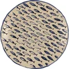 LE COQ Thalassios plitev krožnik, premer: 240 mm, bela, modra (6 kos)