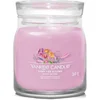 Yankee Candle Dišeča sveča Podpis v steklenem mediju Hand Tied Blooms 368g