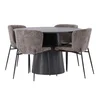 Jedilniški komplet Dallas 4257 (Temno rjava) 75cm