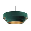 Luster na sajli TRINITI 1xE27/60W/230V zelena/zlatna