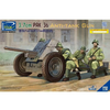 Nemški 3.7cm Pak 36 Anti-Tank Top s kovinsko cevjo