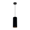 Luster na sajli AVALO 1xE27/60W/230V crna