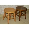 eoshop Bukov stolček višine 31 cm (barva lesa: oreh)