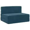 Sofa na razvlačenje Plava 70 x 80 x 60 cm Tkanina
