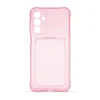 Maska za telefon WALLET za Samsung A15, Roze