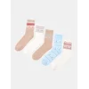 Sinsay - Pamučne čarape sa božićnim motivom 5 pack - šareno
