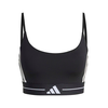 ADIDAS PERFORMANCE Športni nederček HYG črna/bela