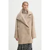 Plašč s primesjo volne Day Birger et Mikkelsen Keaton - Fluffy Wool Blend