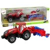 shumee Rdeči traktor s plugom na torni pogon