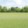 Heksagonalna ograda s stubom 25 x 0,4 m Pocinčani čelik Srebrna