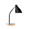 TRACER Stona lampa Scandi E27 max 40W drvo-crna Scandi Black