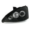 OEM Kristalni farovi, Angel Eyes, FORD FOCUS, 2001-2004, Crni