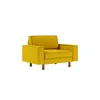 Atelier del Sofa Fotelja Sparrow Loveseat, Žuta