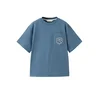 MANGO KIDS Majica A2CAR  kraljevo modra / bela