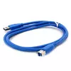 3G (81914) kabl USB A 3.0 (muški) na USB B 3.0 (muški) 1.5m plavi