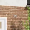 Pokrov ventilacije 2 pcs Srebrno 80 mm Nehrđajući čelik