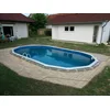 Montažni bazen GRE 7.3m x 3.75m x 1.32m