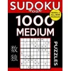 Sudoku Book 1,000 Medium Puzzles: Sudoku Puzzle Book With Only One Level of Difficulty