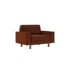 Atelier del Sofa Fotelja Sparrow Loveseat, Bordo