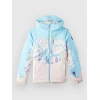 ONeill Carbonite Kids Jacket blue wave colour block
