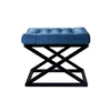 Atelier del Sofa Tabure 50x42x40cm, Teget-Crno