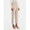BOSS Hlače iz tkanine Tapria 50555740 Bež Slim Fit