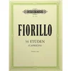 FIORILLO:36 ETUDEN 1 NOTE ZA klaviature