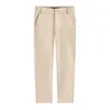 Tommy Hilfiger Hlače iz tkanine KB0KB09638 Bež Regular Fit