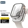 BHO Zaštita stakla za pametni sat + Zaštitna maska za pametni sat za Apple Watch S11, Tamnosiva