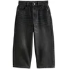 Next Kavbojke Authentic črn denim