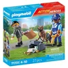 PLAYMOBIL 71731 - ACTION HEROES Spurensuche mit Hund - 1 k.