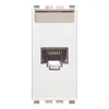 VIMAR EIKON PRIKLJ. RJ45 CAT6 6A LAN (RJ45) BIJELI VI20339.6.B