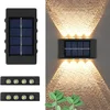 Nazidna dvostruka solarna lampa - 2 kom.