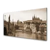 tulup.si Slika na akrilnem steklu Praga bridge landscape 100x50 cm 2 obešalnika