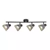 Rabalux Plafonska spot lampa Farelia, 4xE14, Siva
