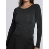 Sinsay - Bluza sa metalizovanom niti - crno