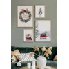 Wallity Uramljena slika Nwyearmdl4, 33x48 cm, 4 dela