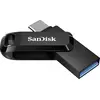 SanDisk Ultra Dual Drive Go/64GB/USB 3.1/USB-A + USB-C/Črna