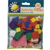 Docrafts CPT 4141104 Izrezi iz pene Kvadratki