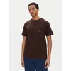 DC Shoes Majica ADYZT05377 Rjava Heritage Fit