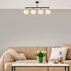Opviq Luster Fazli-10426, 4xE14, 70x15x35 cm, Beli