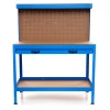 Delovna miza 1200x600 s perforirano steno 1 predal