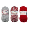 Himalaya EVERYDAY SENFONi - 100g / 196 m - pakiranje 3 x 100g - siva, rdeča