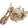 Robotime Rokr 3D lesena sestavljanka Cruiser Motorcycle 420 kosov