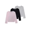 Abercrombie & Fitch Majica pegasto siva/roza/črna