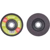 Extol Craft 903315 angled corundum flap disc, O125mm, P100