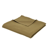Today Posteljna pregrinjala Plaid XL 150/200 Gaze de coton TODAY Essential Bronze Kostanjeva