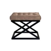 Atelier del Sofa Tabure 50x42x40cm, Crno-Braon